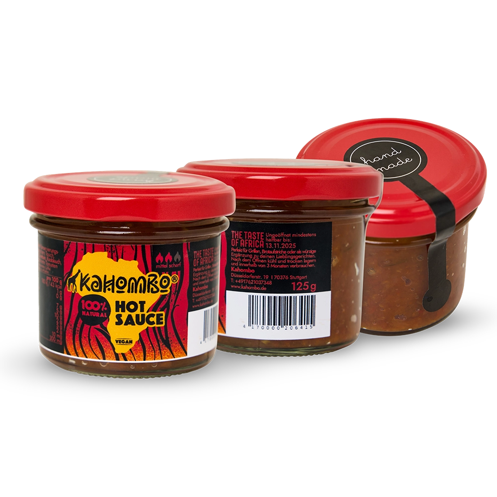 KAHOMBO HOT SAUCE PROBIERPAKET – Bild 4