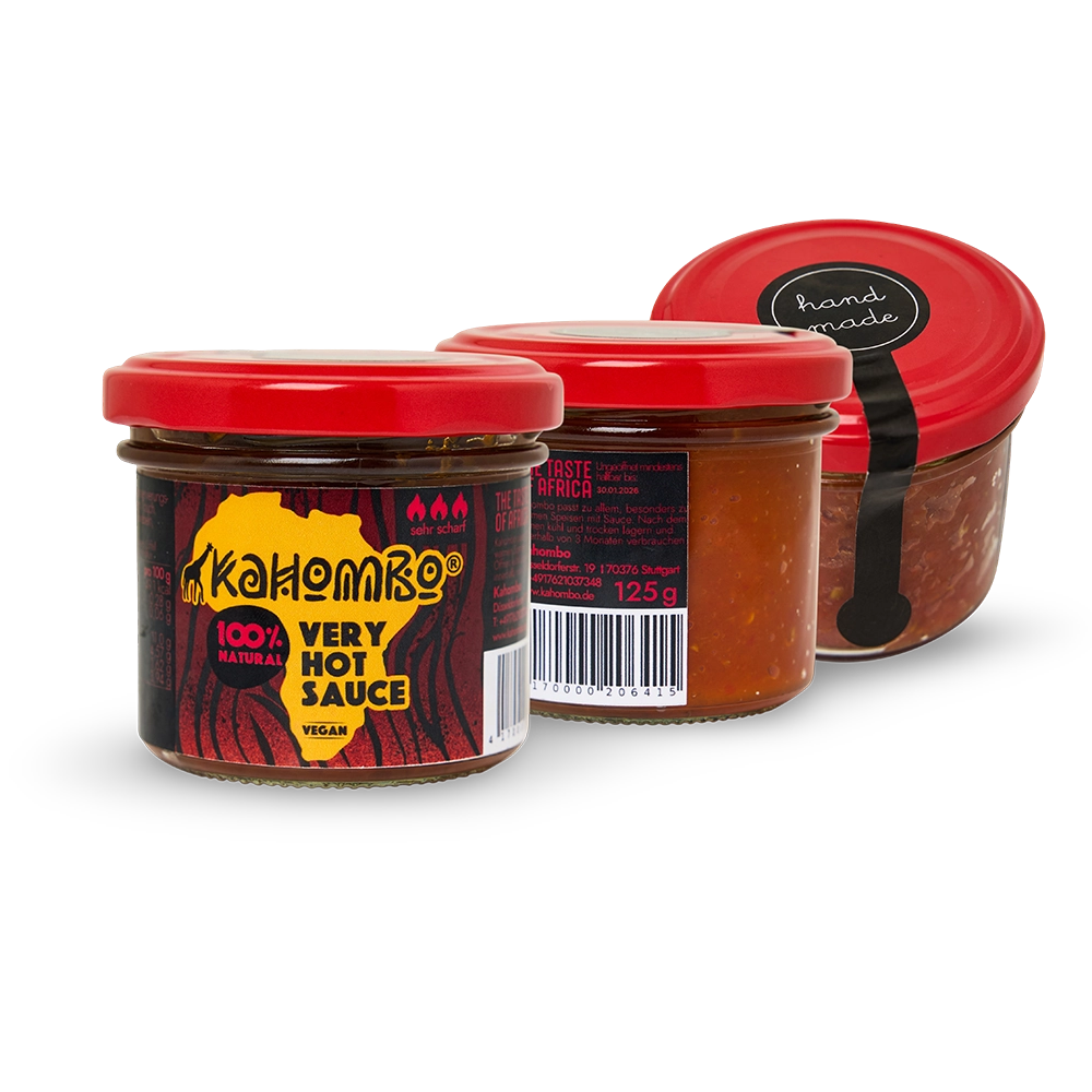 KAHOMBO HOT SAUCE PROBIERPAKET – Bild 2